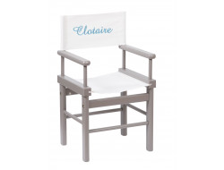 Fauteuil metteur en scène gris - Moulin Roty