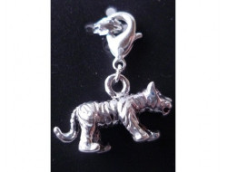 Pendentif tigre argent