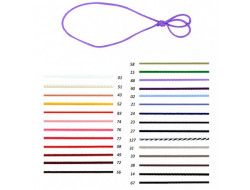 Cordon polyester - 1 mm