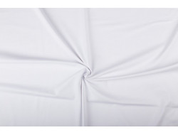 Tissu jersey Blanc  - 1