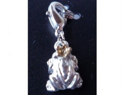 Pendentif grenouille argent