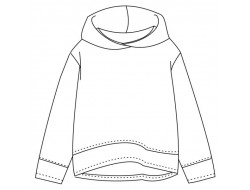 Patron Katia - Sweat-shirt à capuche  - 2