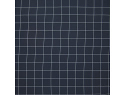 Tissu polyester imprimé marine  - 1
