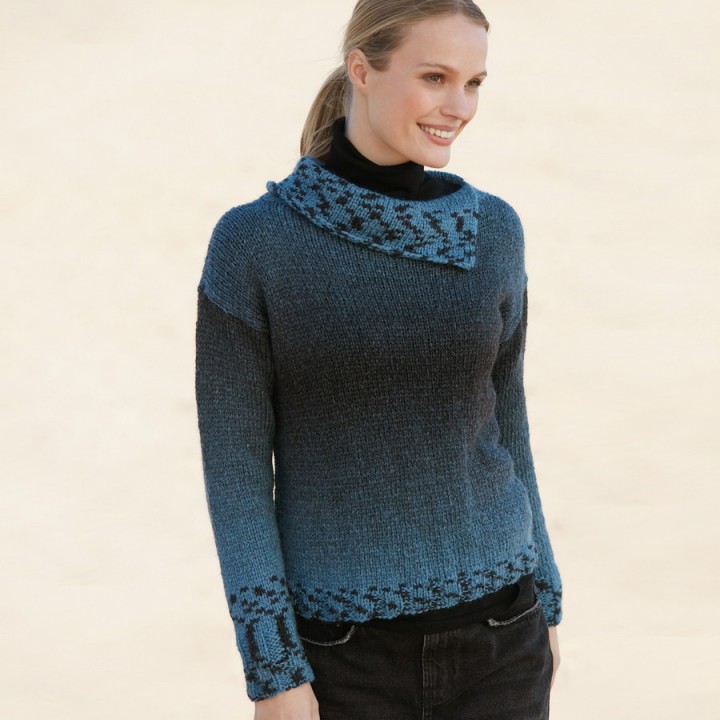 Fil Melody Jacquard (100 gr) Katia - 90% Laine 10% Polyamide  - 5