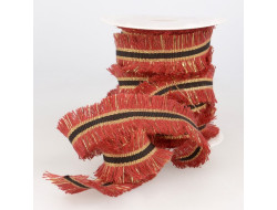 Galon Frange rouge - 30 mm