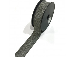 Élastique maille métallisé - 40 mm