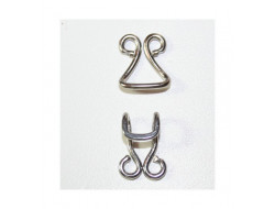 Crochet crochette argent  - 1