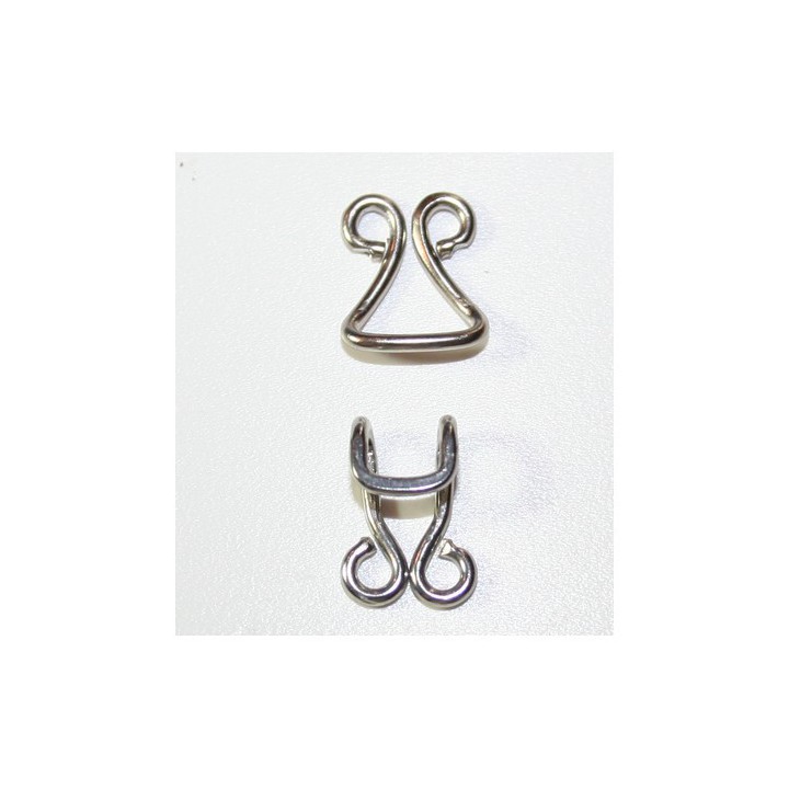 Crochet crochette argent  - 1