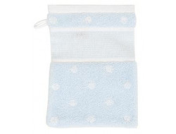 Gant de toilette à pois ciel RICO Rico Design - 4
