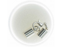 Fermoir à mousqueton 7 mm - Argent  - 2