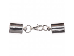 Fermoir à mousqueton 11 mm - Argent