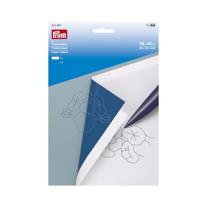 Papier carbone Blanc/Bleu - Prym  - 1