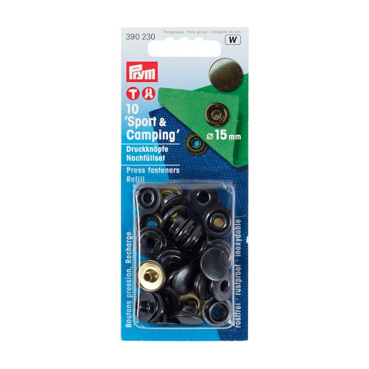 Boutons pression Sport et Camping, recharge Prym  - 1