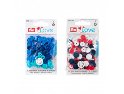 Boutons pression color snaps - Etoiles 12,4 mm Prym