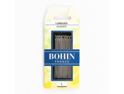 Aiguilles à coudre chas rond avec pointe Bohin Du 6 au 10  - 3
