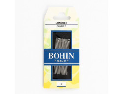 Aiguilles à coudre chas rond avec pointe Bohin Du 6 au 10  - 4