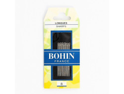 Aiguilles à coudre chas rond avec pointe Bohin Du 6 au 10  - 5