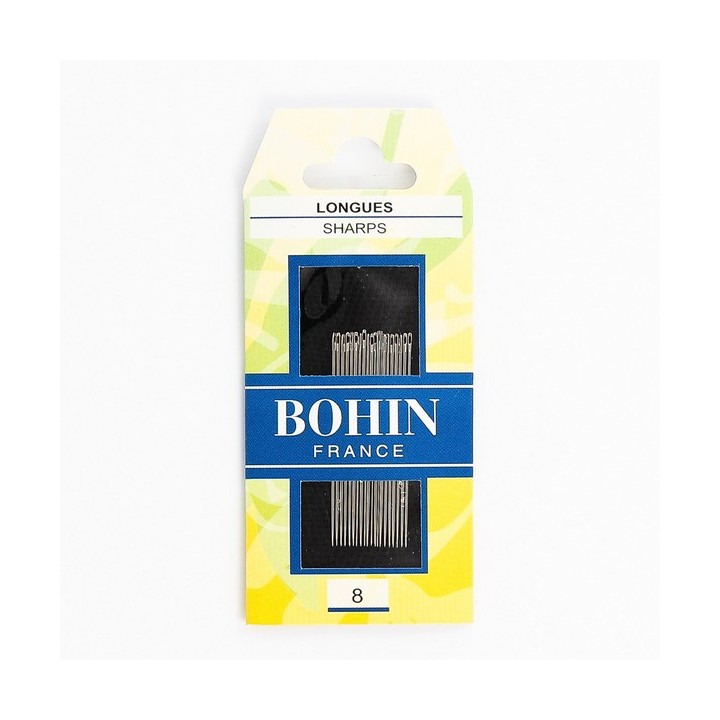 Aiguilles à coudre chas rond avec pointe Bohin Du 6 au 10  - 5