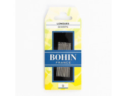 Aiguilles à coudre chas rond avec pointe Bohin Du 6 au 10  - 6
