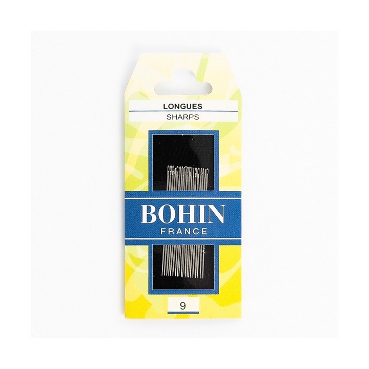 Aiguilles à coudre chas rond avec pointe Bohin Du 6 au 10  - 6