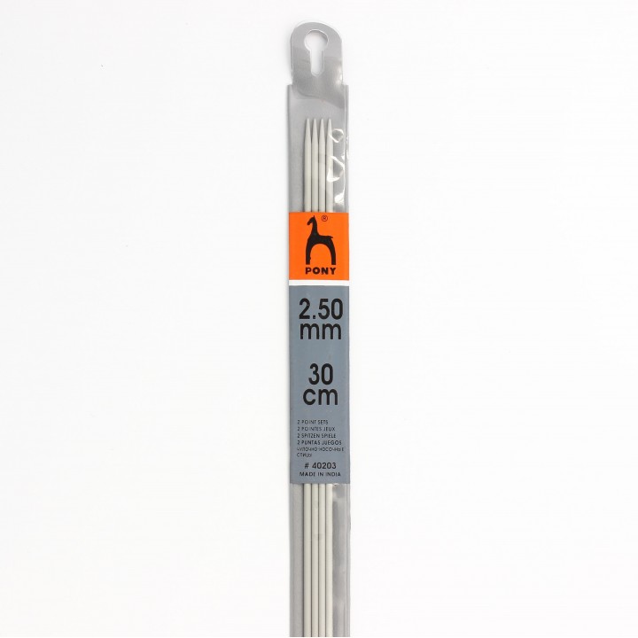 40 cm Poney Single Point Aiguilles à Tricoter 7 mm