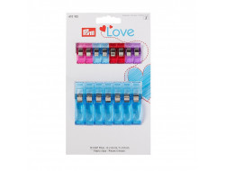 Pinces à tissus multicolor mixte Prym Love