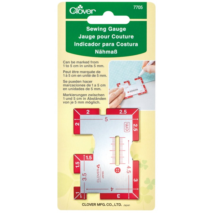 Jauge métal pour couture - Clover  - 3