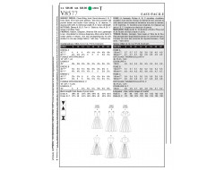 Patron de robe - Vogue V8577  - 2