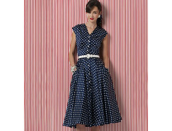 Patron de robe - Vogue V8577  - 3