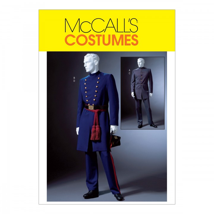 Patron costume guerre de secession Homme McCall's M4745  - 1
