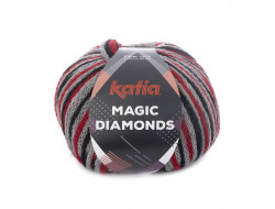 Fil Magic Diamonds Katia - 50% laine 42% acrylique 8% polyamide
