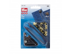 Rivet laiton 09 mm Prym  - 1