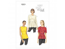 Patron de haut - Vogue 8815  - 2