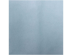 Coupon tissu simili cuir - bleu mat