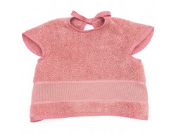 Bavoir couvrant - Rose Fuchsia
