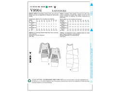 Patron de robe - Vogue 8904  - 2