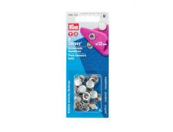 Boutons pression Jersey nacré 12 mm, recharge