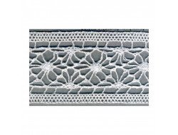 Dentelle entre deux coton 53 mm