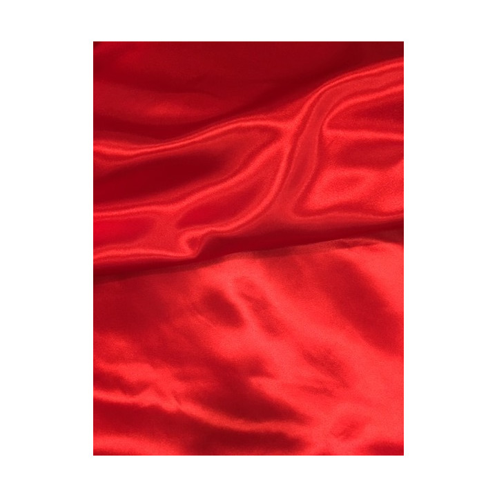 DOUBLURE ROUGE 100/% POLYESTER TRES BELLE QUALITE au METRE
