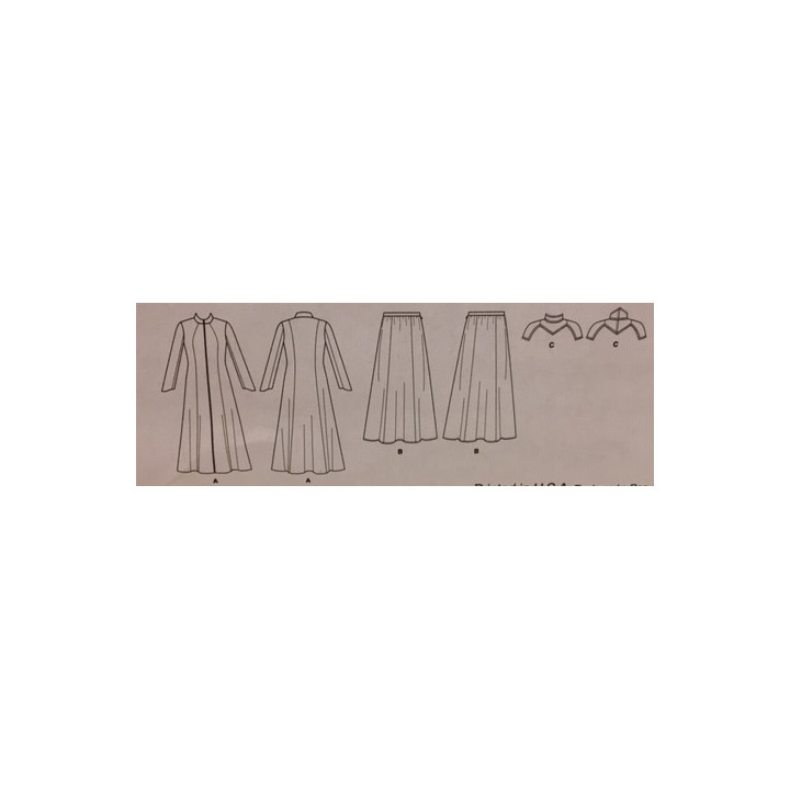 Patron  déguisement pour femme McCall's M7856  - 3