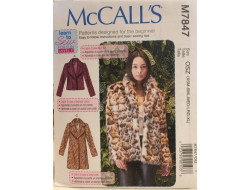 Patron  manteaux pour femme McCall's M7847