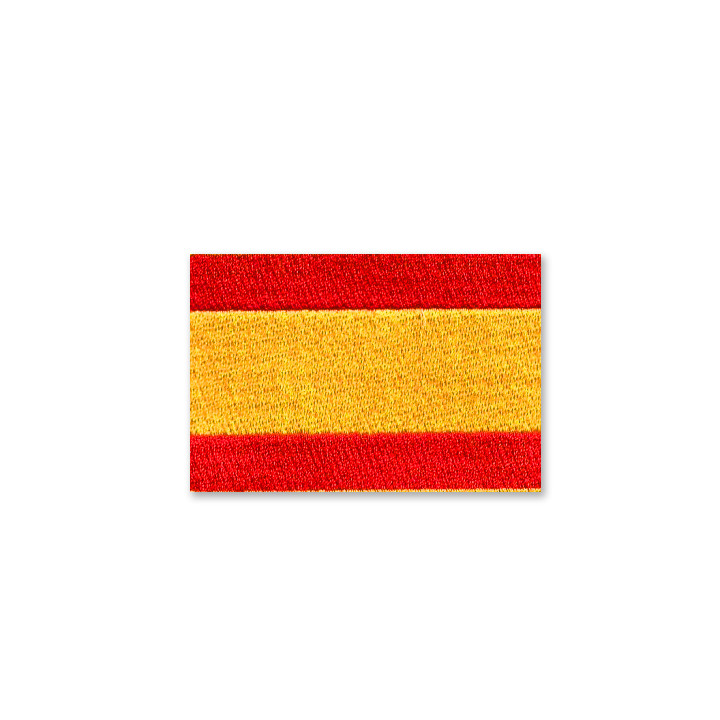 Écusson thermocollant drapeau Espagne - 4*2.5 cm  - 1