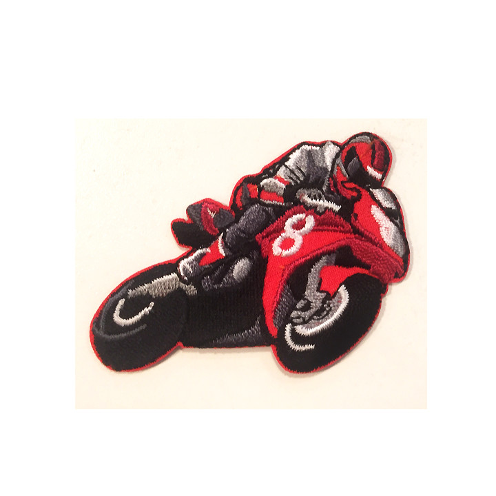 Écusson thermocollant - Moto  - 1
