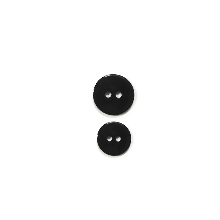 Boutons nacre - Noir  - 1