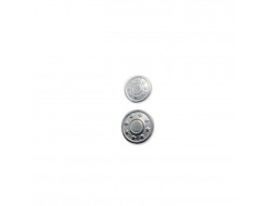 Bouton jean - Argent