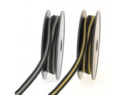 Ruban maille fantaisie - 10 mm