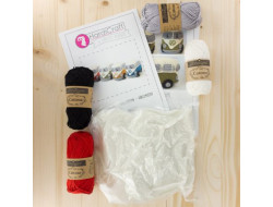 Kit crochet HardiCraft - van rétro rouge  - 2