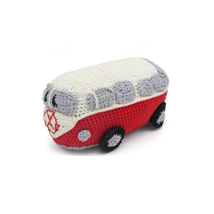Kit crochet HardiCraft - van rétro rouge  - 3