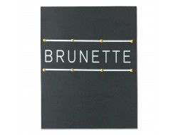 Image à coudre - Brunette