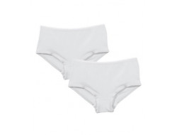 Lot de 2 shorties fille - Blanc